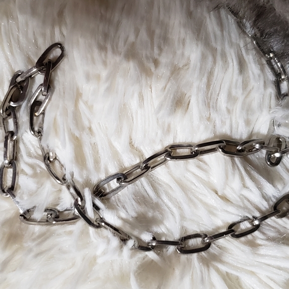 VINTAGE TERRY LEWIS animal print faux fur/fuzzy BAG - Picture 8 of 11